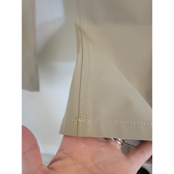 Vintage 2000' Prada Crop Beige Khaki Pants SZ 38 - Picture 2 of 12